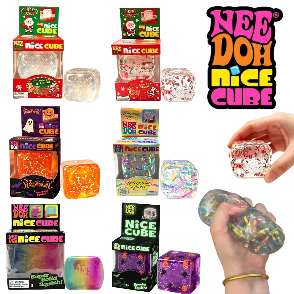 Kids Toys Xmas - NeeDoh Maltose Ice Squeeze Toy TPR