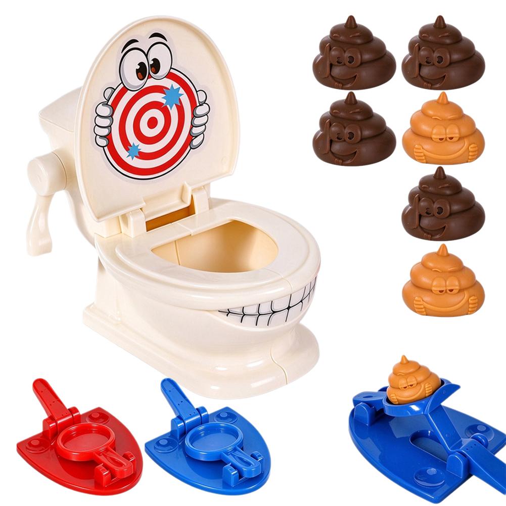 Catapult Launcher Toy - Mini Toilet Poop Launcher Toy Anti