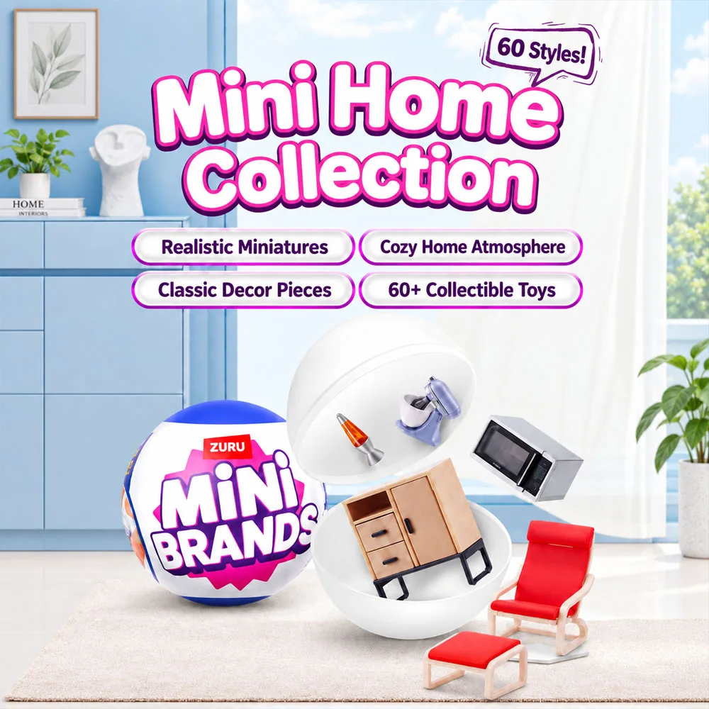 ZURU Mini Brands Home Series 6 - Kids Toys Kitchen Set 评论和价格