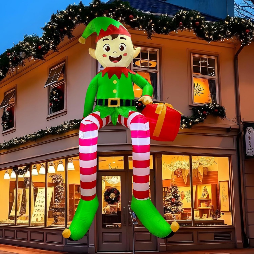 8FT Christmas Inflatables Sitt - Kids Toys Xmas 评论和价格