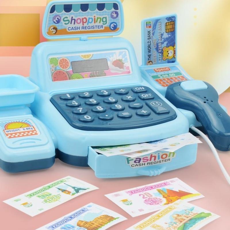 【New】1Set Electronic Game Ligh - Toy Cash Register 评论和价格