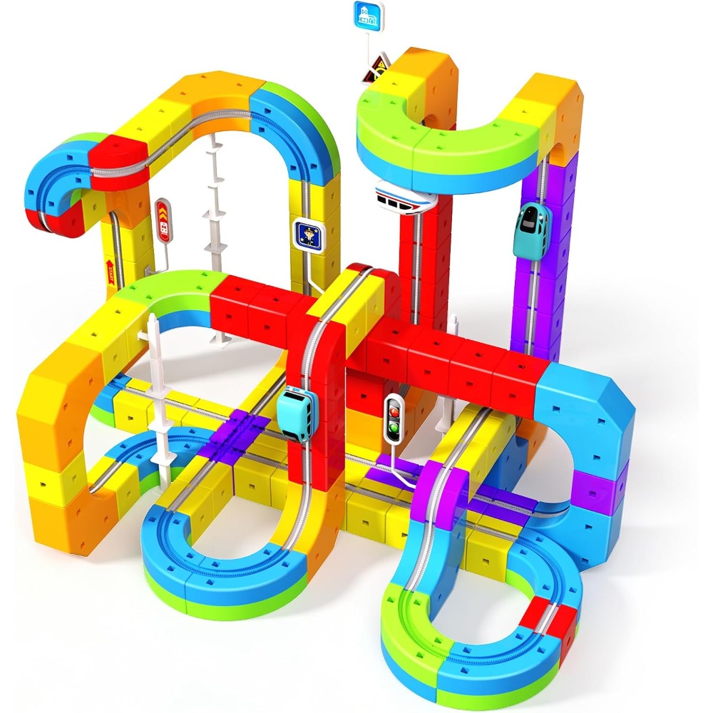 110PCS Fusion Toys Electric Tr - Kids Toys 3 Year Old 评论和价格