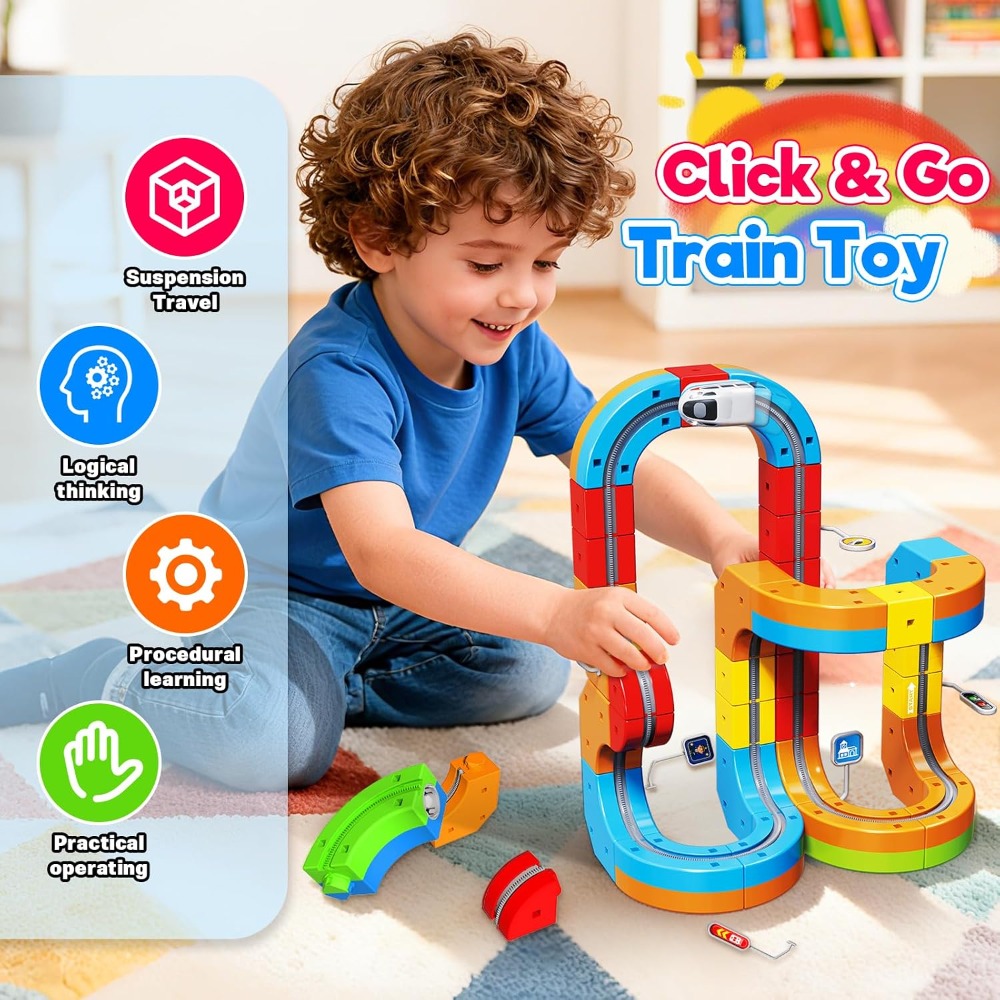 110PCS Fusion Toys Electric Tr - Kids Toys 3 Year Old 评论和价格