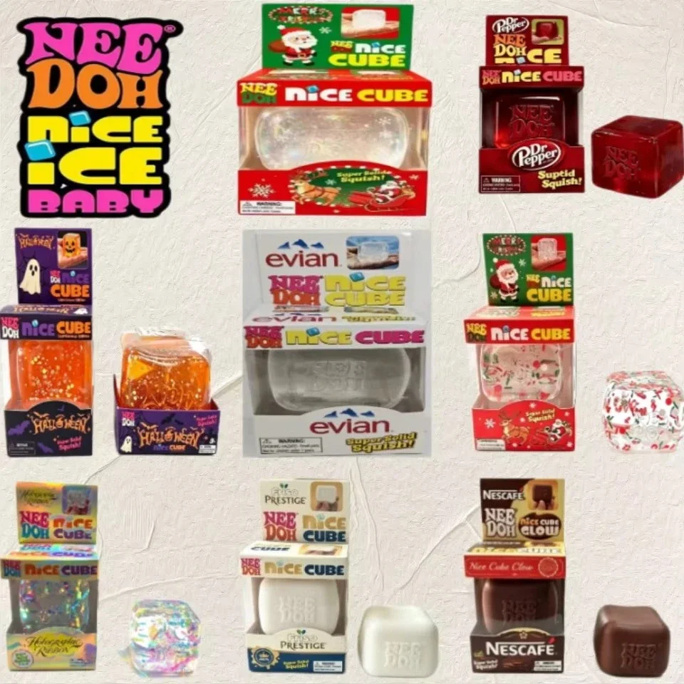 Schylling NeeDoh Square Squish - Kids Toys Xmas 评论和价格
