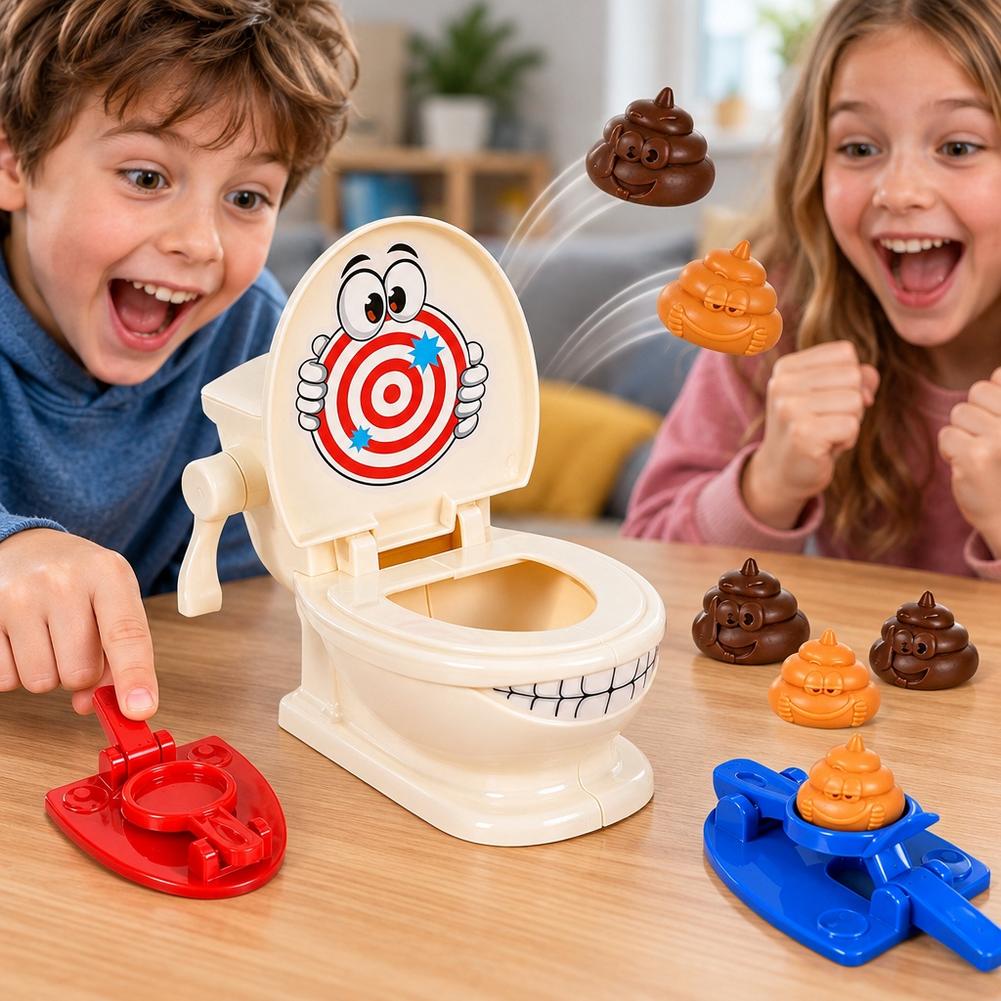 Mini Toilet Poop Launcher Toy  - Catapult Launcher Toy 评论和价格